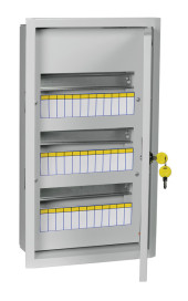 Щит распределительный IEK MKM14-V-36-30-T TITAN 3 ЩРв-36з-3 36 УХЛ3 встраиваемый 310мм 120мм 540мм 36мод. металл IP31 серый (упак.:1шт)