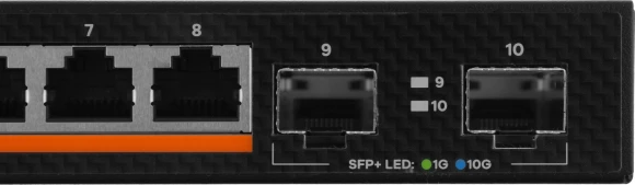 Коммутатор Zyxel XMG1915-10EP-EU0101F (L2+) 8x2.5Гбит/с 2SFP+ 8PoE++ 130W управляемый