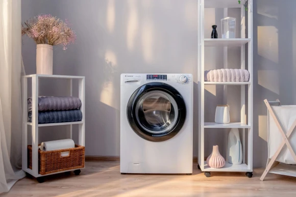 Стиральная машина Candy Smart Pro CSO4 276TWMB-07 класс: A загр.фронтальная макс.:7кг белый инвертор