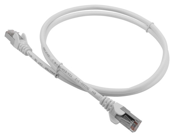 Патч-корд Lanmaster LAN-PC45/S5E-1.0-WH FTP RJ-45 вил.-вилка RJ-45 кат.5E 1м белый LSZH (уп.:1шт) Патч-корд Lanmaster LAN-PC45/S5E-1.0-WH FTP RJ-45 вил.-вилка RJ-45 кат.5E 1м белый LSZH (уп.:1шт)
