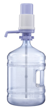 Помпа для 19л бутыли Hotfrost A25 механический серый/синий картон Помпа для 19л бутыли Hotfrost A25 механический серый/синий картон