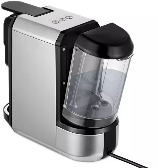 Кофемашина Kitfort КТ-7192 1450Вт серебристый/черный Кофемашина Kitfort КТ-7192 1450Вт серебристый/черный