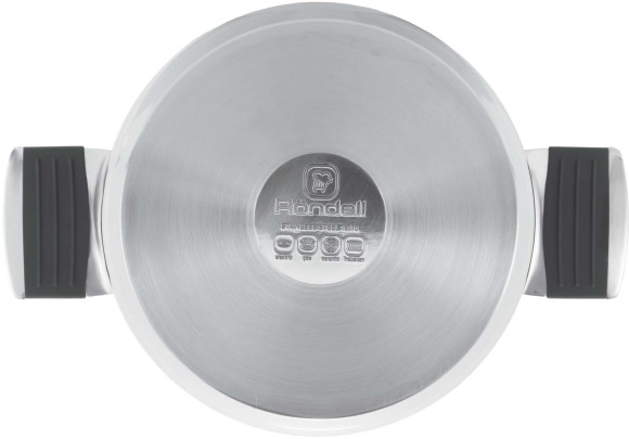 Кастрюля Rondell Normanne RDS-1813 3.1л. d=20см (с крышкой) стальной Кастрюля Rondell Normanne RDS-1813 3.1л. d=20см (с крышкой) стальной
