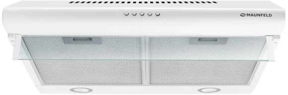 Вытяжка козырьковая Maunfeld MP-1 60 белый управление: кнопочное (1 мотор) Вытяжка козырьковая Maunfeld MP-1 60 белый управление: кнопочное (1 мотор)