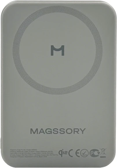 Беспроводное зар./устр. Magssory fold pro 23W 3A+2.22A (PD+QC+QI) USB Type-C для Apple темно-синий (WCH063M)