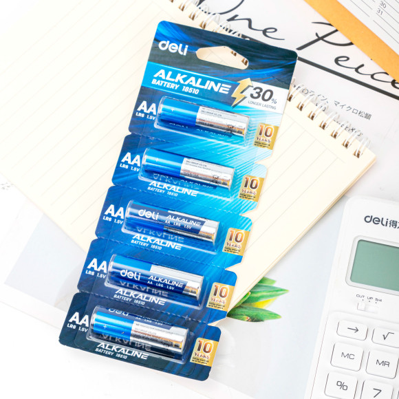 Батарея Deli E18510 AA блистер Батарея Deli E18510 AA блистер