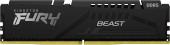 Память DDR5 32GB 5200MHz Kingston KF552C40BB-32 Fury Beast RTL Gaming PC5-41600 CL40 DIMM 288-pin 1.25В dual rank с радиатором Ret
