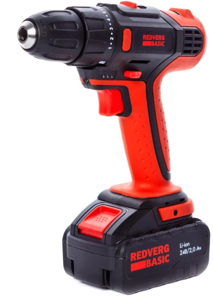 Шуруповерт RedVerg SD24L/2-2 Basic аккум. патрон:быстрозажимной (SD24L/2-2) Шуруповерт RedVerg SD24L/2-2 Basic аккум. патрон:быстрозажимной (SD24L/2-2)