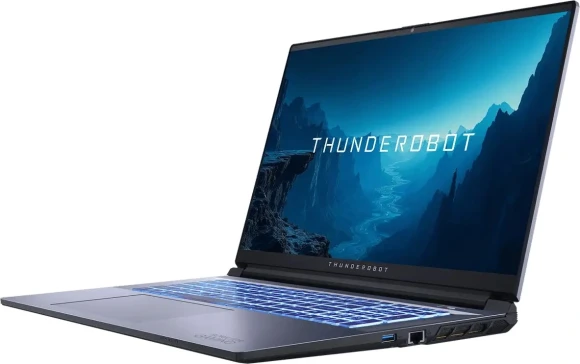 Ноутбук Thunderobot 911 Plus G3M XD Core i5 13420H 16Gb SSD1Tb NVIDIA GeForce RTX4050 6Gb 17.3" IPS FHD (1920x1200) FreeDOS grey WiFi BT Cam (JT009Y00QRU)