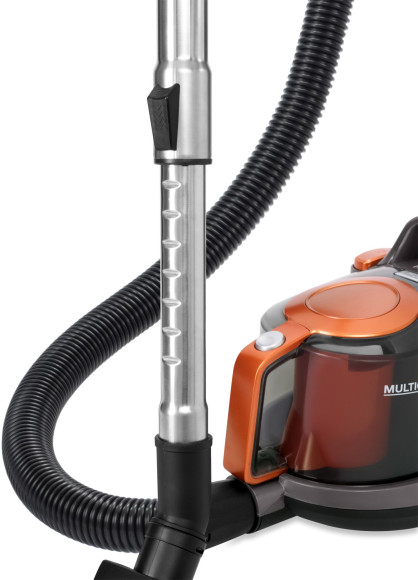Пылесос Hyundai HYV-C5450 2200Вт черный/оранжевый