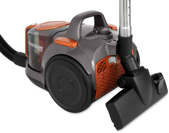 Пылесос Hyundai HYV-C5450 2200Вт черный/оранжевый
