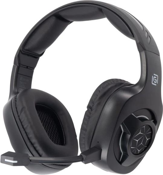 Наушники с микрофоном Оклик HS-L575G черный накладные BT оголовье (1895253) Наушники с микрофоном Оклик HS-L575G черный накладные BT оголовье (1895253)