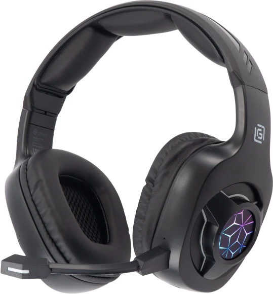 Наушники с микрофоном Оклик HS-L575G черный накладные BT оголовье (1895253) Наушники с микрофоном Оклик HS-L575G черный накладные BT оголовье (1895253)