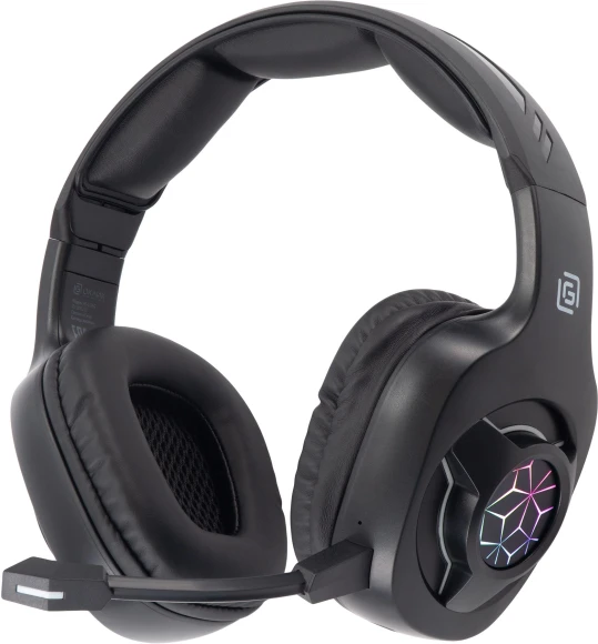 Наушники с микрофоном Оклик HS-L575G черный накладные BT оголовье (1895253) Наушники с микрофоном Оклик HS-L575G черный накладные BT оголовье (1895253)