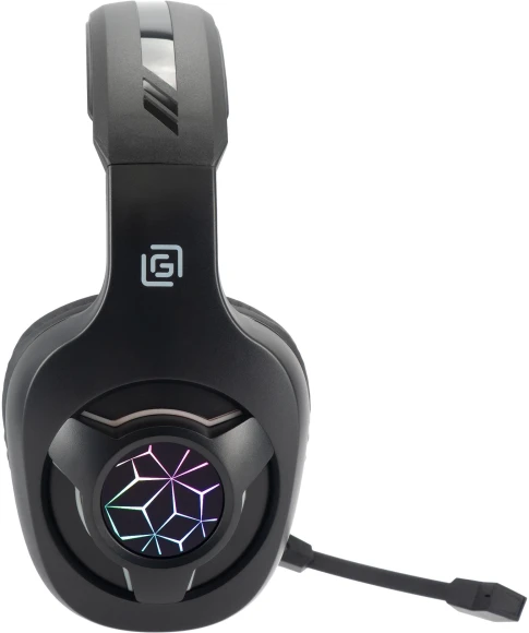 Наушники с микрофоном Оклик HS-L575G черный накладные BT оголовье (1895253) Наушники с микрофоном Оклик HS-L575G черный накладные BT оголовье (1895253)