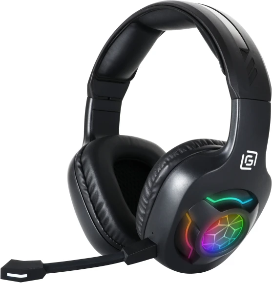 Наушники с микрофоном Оклик HS-L575G черный накладные BT оголовье (1895253) Наушники с микрофоном Оклик HS-L575G черный накладные BT оголовье (1895253)