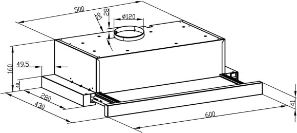 Вытяжка встраиваемая Lex Hubble 2M 600 белый управление: кнопочное (2 мотора) Вытяжка встраиваемая Lex Hubble 2M 600 белый управление: кнопочное (2 мотора)