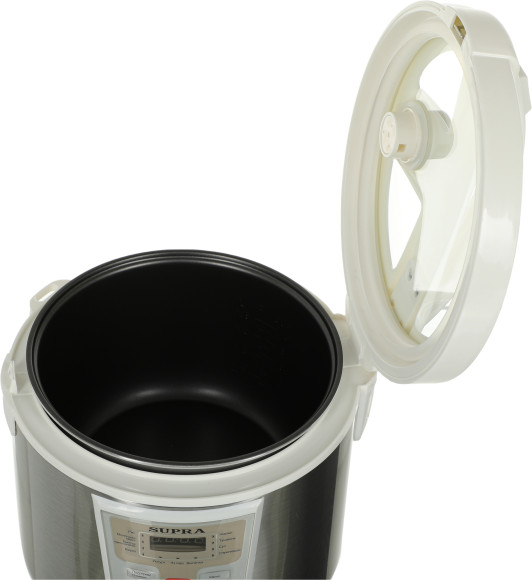 Мультиварка Supra MCS-4114 5л 900Вт серебристый/белый