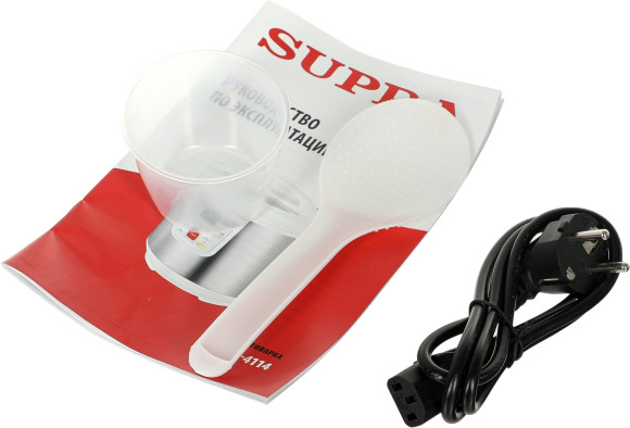 Мультиварка Supra MCS-4114 5л 900Вт серебристый/белый