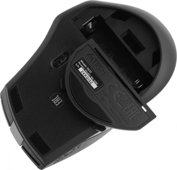 Мышь A4Tech Fstyler FG35 серый/черный оптическая 2000dpi беспров. USB 6but (FG35 GREY) Мышь A4Tech Fstyler FG35 серый/черный оптическая 2000dpi беспров. USB 6but (FG35 GREY)