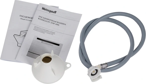 Посудомоечная машина Weissgauff TDW 4006 белый/черный (компактная)