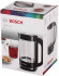 Чайник электрический Bosch TWK70B03 1.7л. 2400Вт черный корпус: стекло/пластик