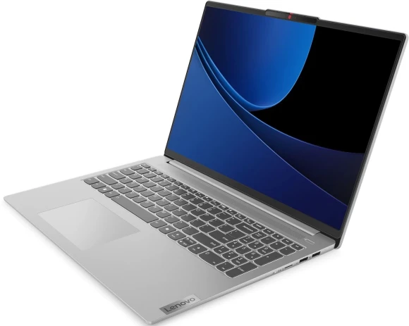 Ноутбук Lenovo IdeaPad Slim 5 16IMH9 Core Ultra 5 125H 16Gb SSD512Gb Intel Arc 16" OLED 2K (2048x1280) без ОС l.grey WiFi BT Cam (83DC004FRK)