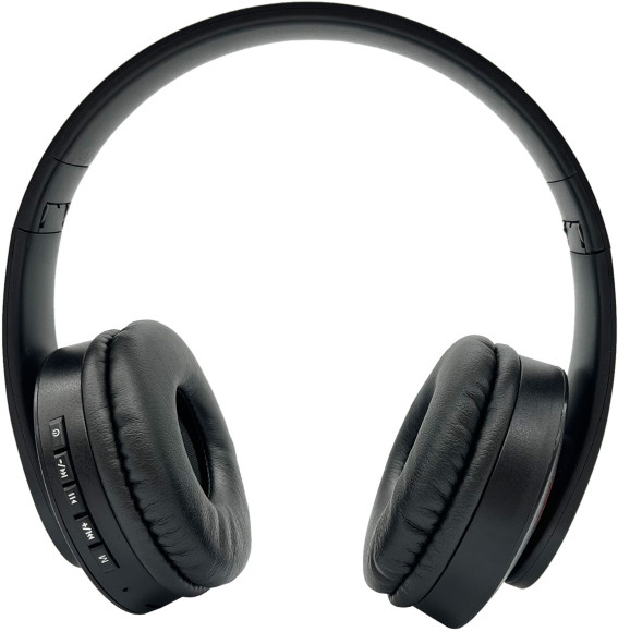 Гарнитура накладные Hyundai H-HP102 черный беспроводные bluetooth оголовье Гарнитура накладные Hyundai H-HP102 черный беспроводные bluetooth оголовье