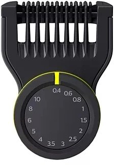 Триммер Philips OneBlade Pro QP6542/15 черный (насадок в компл:2шт)