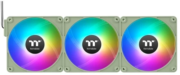 Вентилятор для корпуса Thermaltake CT140 EX Sync Matcha ARGB 140х140x25 зеленый 4-pin 30.7дБ (упак.:3шт) (CL-F197-PL14MG-A) Ret Вентилятор для корпуса Thermaltake CT140 EX Sync Matcha ARGB 140х140x25 зеленый 4-pin 30.7дБ (упак.:3шт) (CL-F197-PL14MG-A) Ret