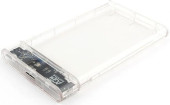 Внешний корпус для HDD/SSD AgeStar 3UB2P4C SATA III USB3.0 пластик прозрачный 2.5" Внешний корпус для HDD/SSD AgeStar 3UB2P4C SATA III USB3.0 пластик прозрачный 2.5"