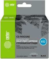 Картридж струйный Cactus CS-F6V24AE 652 многоцветный (300стр.) (200мл) для HP DeskJet Ink Advantage 1115/2135/3635 с чипом