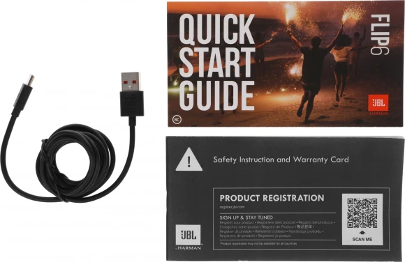 Колонка порт. JBL Flip 6 черный 30W 1.0 BT 10м 4800mAh (JBLFLIP6BLK) Колонка порт. JBL Flip 6 черный 30W 1.0 BT 10м 4800mAh (JBLFLIP6BLK)