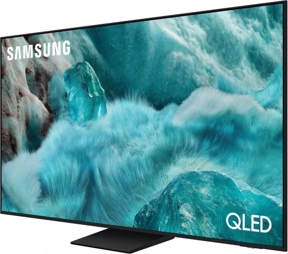 Телевизор QLED Samsung 55" QE55Q7F5AUXRU черный 4K Ultra HD 60Hz DVB-T DVB-T2 DVB-C DVB-S DVB-S2 USB WiFi Smart TV