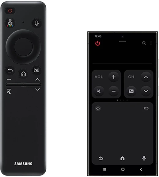 Телевизор QLED Samsung 55" QE55Q7F5AUXRU черный 4K Ultra HD 60Hz DVB-T DVB-T2 DVB-C DVB-S DVB-S2 USB WiFi Smart TV