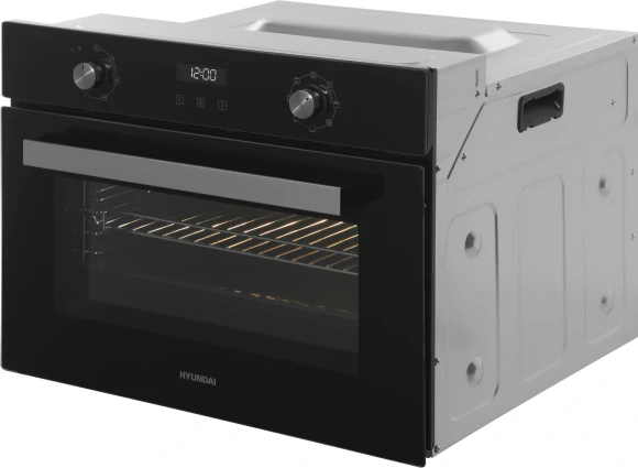 Духовой шкаф Электрический Hyundai HEO 64512 BG черный/серебристый Духовой шкаф Электрический Hyundai HEO 64512 BG черный/серебристый