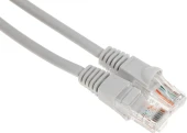 Патч-корд Buro UTP-5E-25M-G-LSZH 1Гбит/с UTP 4 пары cat.5E 25м серый RJ-45 (m)-RJ-45 (m)