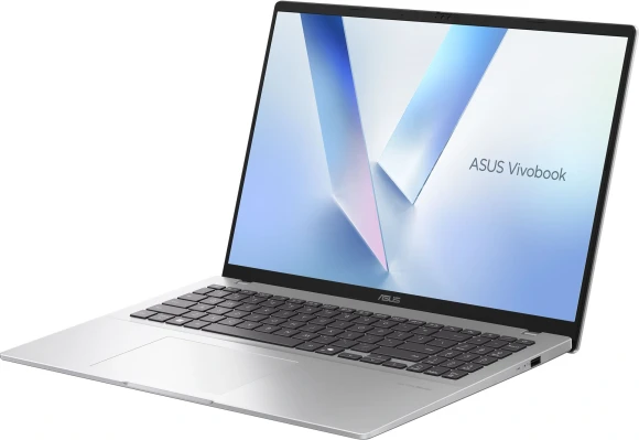 Ноутбук Asus VivoBook 16 M1607KA-MB151 Ryzen AI 5 330 16Gb SSD512Gb AMD Radeon 820M 16" IPS WUXGA (1920x1200) без ОС silver WiFi BT Cam (90NB15F2-M00AA0)