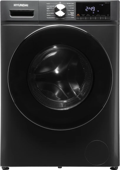 Стиральная машина Hyundai WFD8401 класс: B загр.фронтальная макс.:8кг (с сушкой) темно-серый инвертор
