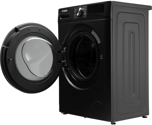 Стиральная машина Hyundai WFD8401 класс: B загр.фронтальная макс.:8кг (с сушкой) темно-серый инвертор