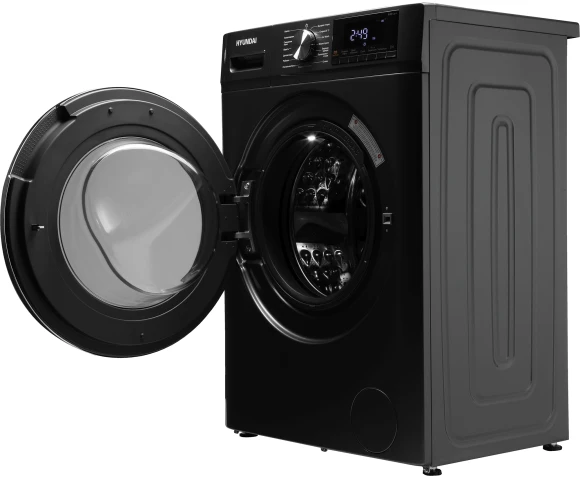 Стиральная машина Hyundai WFD8401 класс: B загр.фронтальная макс.:8кг (с сушкой) темно-серый инвертор