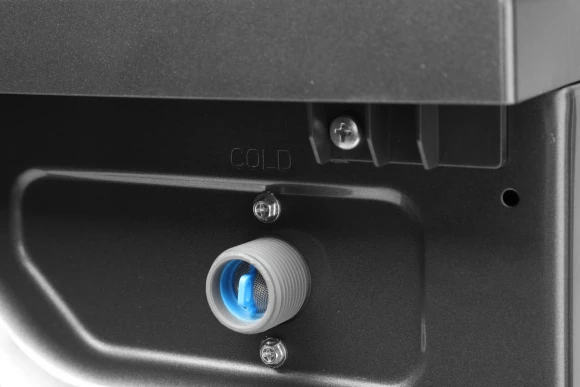 Стиральная машина Hyundai WFD8401 класс: B загр.фронтальная макс.:8кг (с сушкой) темно-серый инвертор