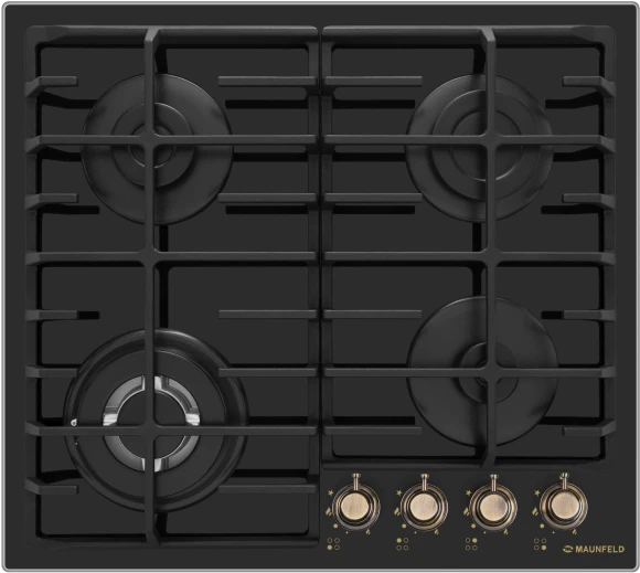 Газовая варочная поверхность Maunfeld EGHG.64.63CB.R/G черный