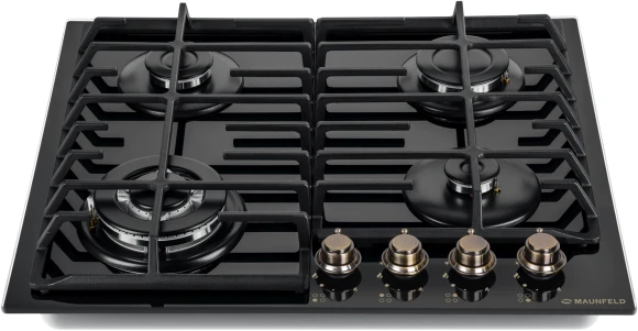 Газовая варочная поверхность Maunfeld EGHG.64.63CB.R/G черный