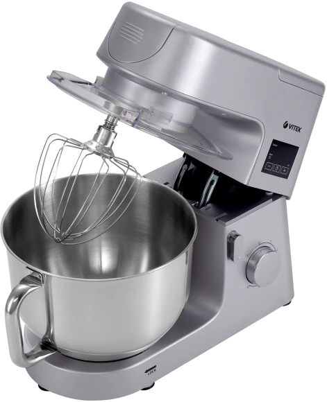 Миксер планетарный Vitek VT-PM0550 2000Вт серебристый