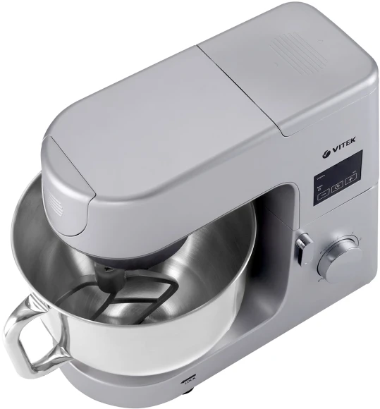 Миксер планетарный Vitek VT-PM0550 2000Вт серебристый