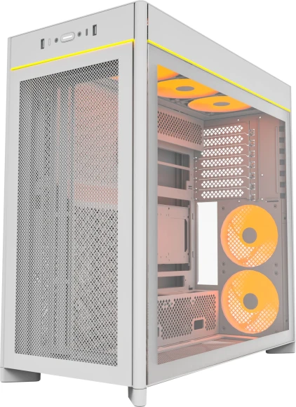 Корпус Montech HS01 Pro белый без БП ATX 6x120mm 2x140mm 2xUSB3.0 audio Корпус Montech HS01 Pro белый без БП ATX 6x120mm 2x140mm 2xUSB3.0 audio