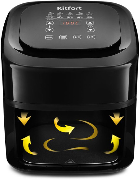 Аэрогриль Kitfort KT-2215 1500Вт черный