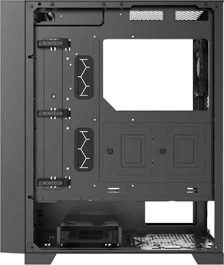 Корпус Montech Air 1000 Lite черный без БП ATX 1x120mm 3x140mm 1xUSB2.0 2xUSB3.0 audio bott PSU Корпус Montech Air 1000 Lite черный без БП ATX 1x120mm 3x140mm 1xUSB2.0 2xUSB3.0 audio bott PSU