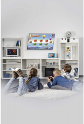 Кронштейн для телевизора Hama H-118069 черный 32"-65" макс.35кг настенный наклон